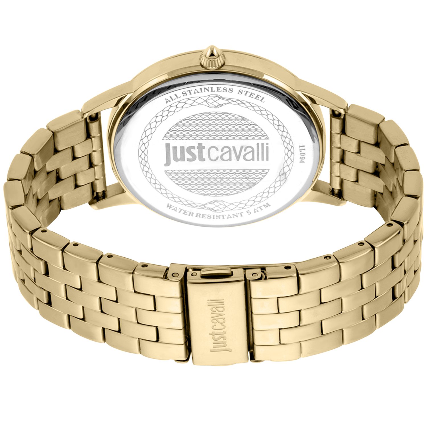 Just Cavalli dames horloge JC1L094M0055 - gouden polshorloge - 5 ATM
