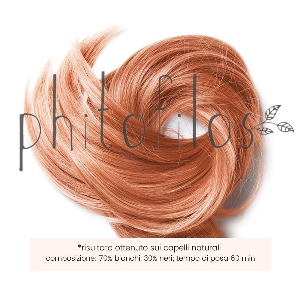 Phitofilos biologische haar henna - haar verf - Aardbei blond - koperachtige en lichtroze nuances 100gr