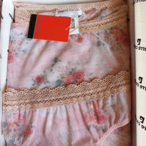 Pierre Cardin lingerie set mouwloze kropt topje en een slip, ROOS Maat M