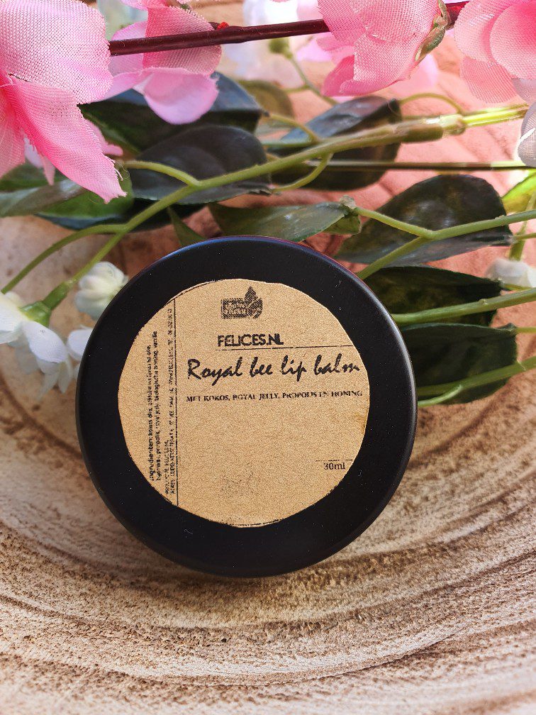 Royal bee lip balm - honing - propolis - royal jelly lippen balsem 30ml