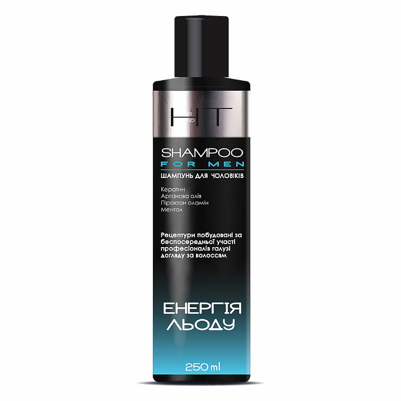 Shampoo voor mannen tegen roos Ice Energy piroctone olamine