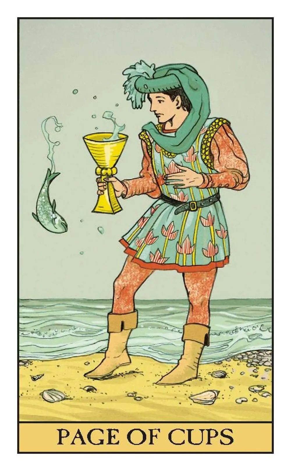 After Tarot MINI-kaarten Lo Scarabeo - mooi illustraties - pocket formaat - 78 kaarten - Afbeelding 4