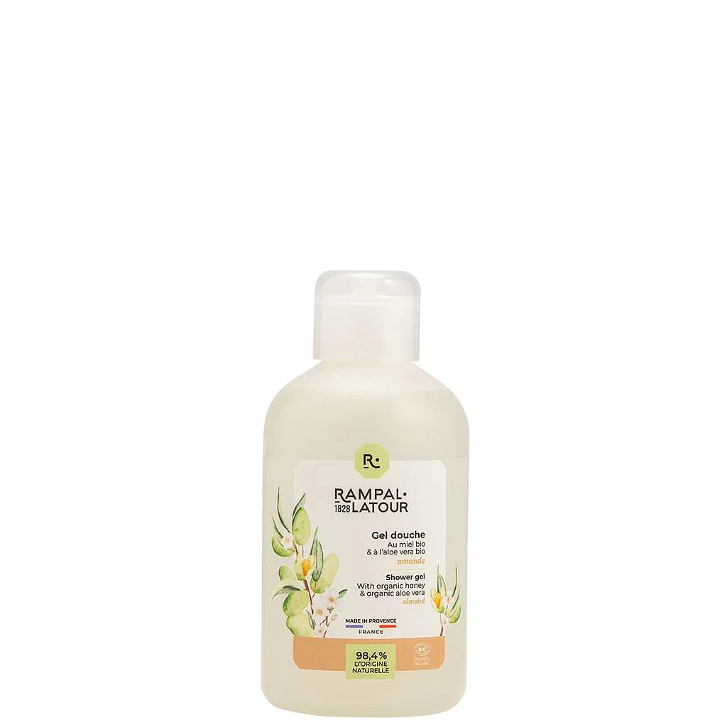 Gecertificeerd biologisch Douchegel en shampoo Amandel - gevoelige haar en huid - 250ml - Cosmos Organic