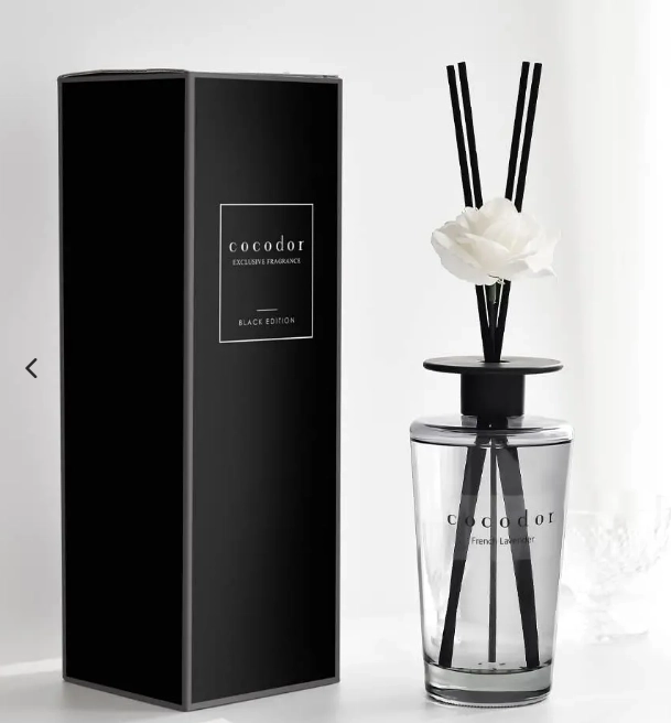 Heerlijk geur diffuser met rietstokken – APRIL BREEZE huisparfum - poeder - bloemen en fruit 500ml