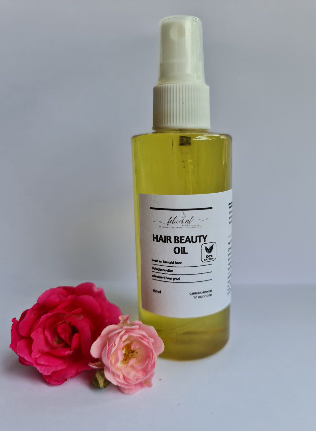 Biologische haar olie met ayurveda krachtige oliën - chebe - nigella - amla - brahmi olie 100ml - Afbeelding 3
