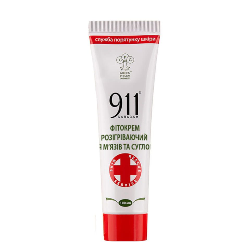 Doeltreffende Fitocream 911 balsem voor gewrichten en spieren - kruidnagel - nootmuskaat 100ml