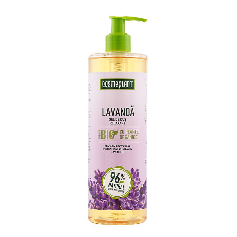Natuurlijke Ontspannende douchegel - Lavendel - rustgevend en verzachtend voor de huid 500 ml