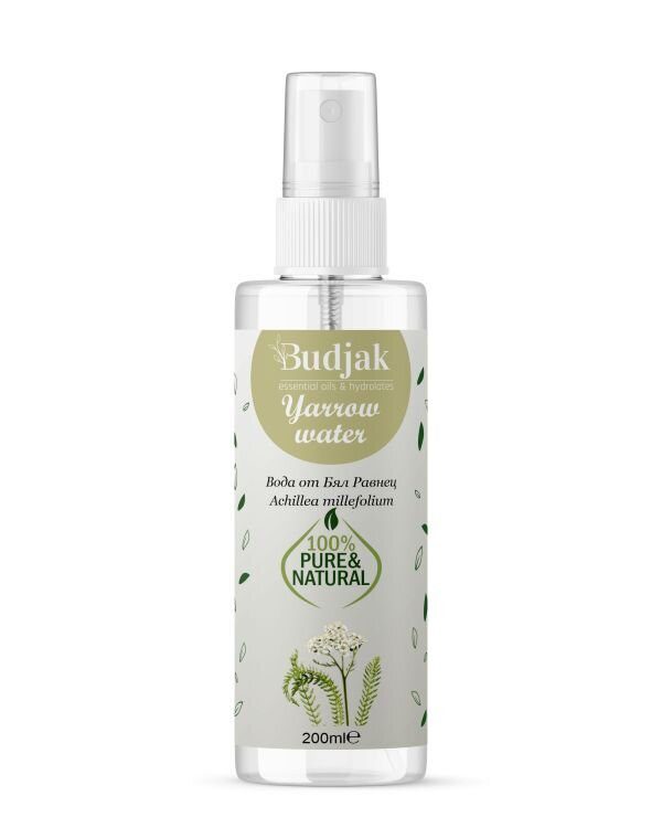 Biologische Bloemenwater van duizendblad (Achillea millefolium) - verzacht - zuivert - aftershave - vaginaal 200ml