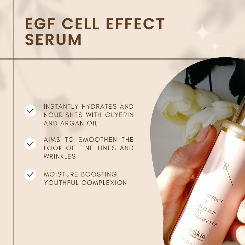 Luxe Epidermale groei factor EGF Jeugd cell active pro-elixir serum - arganolie - pionextract 60ML - Afbeelding 3
