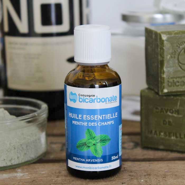 Bio Essentiële olie van Akkermunt - munt - vrije ademhaling - sfeer brander - bad 50 ml