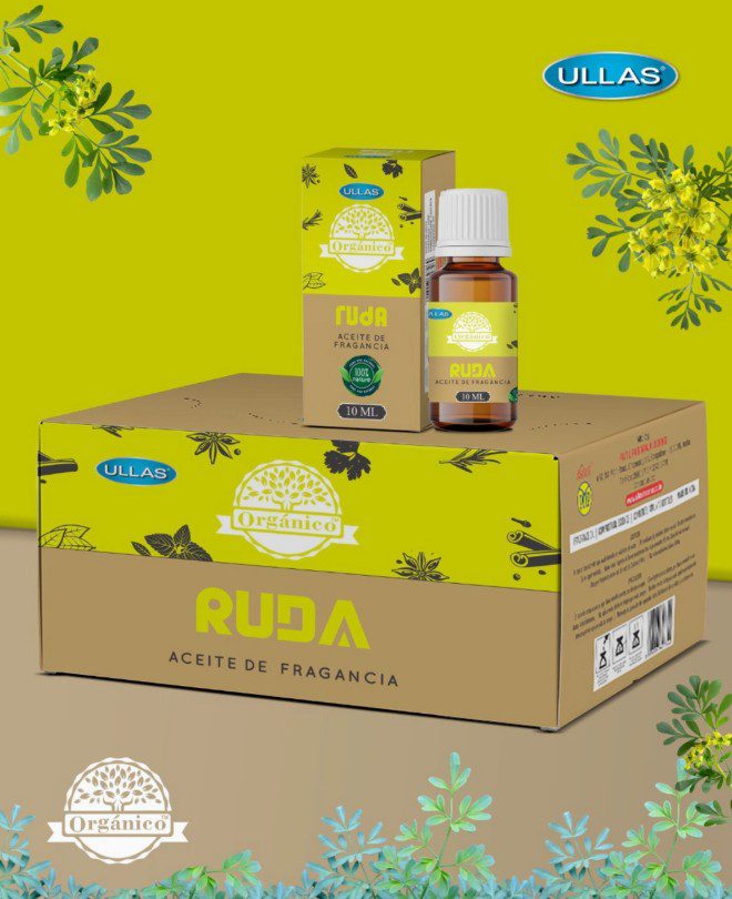 2 stuks Natuurlijke en spirituele geurolie voor huis gebruik - RUTA - zuivering - stress 2x10ml