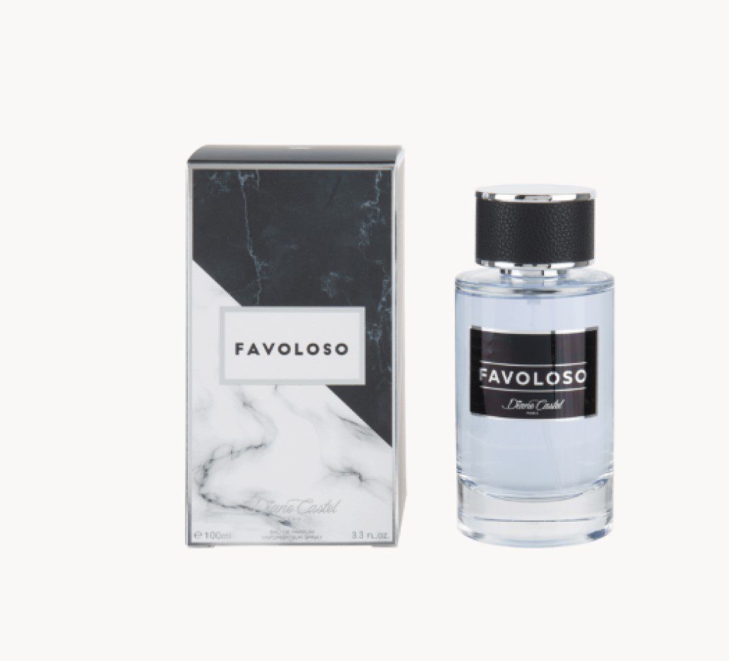 Franse heren Eau De Parfum FAVOLOSO - zuiverend - marine - vetiver - hout en amber 100ml - Afbeelding 3