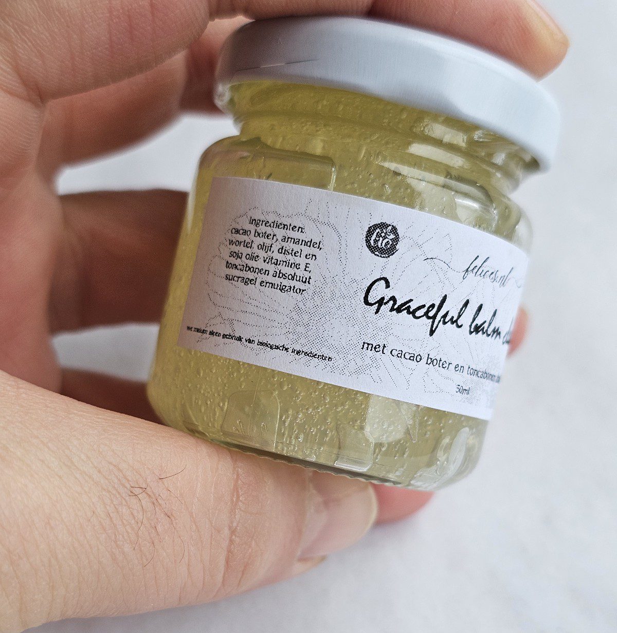 Graceful balm cleanser - voedende balsem reiniger - olie-gel - gevoelige huid - ogen make-up 50ml