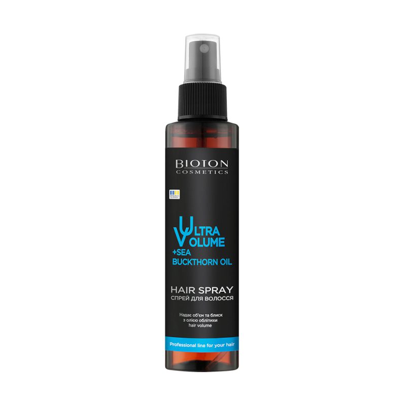 Biologische Duindoornolie Haarspray voor Volume en Styling - met collageen 150 ml