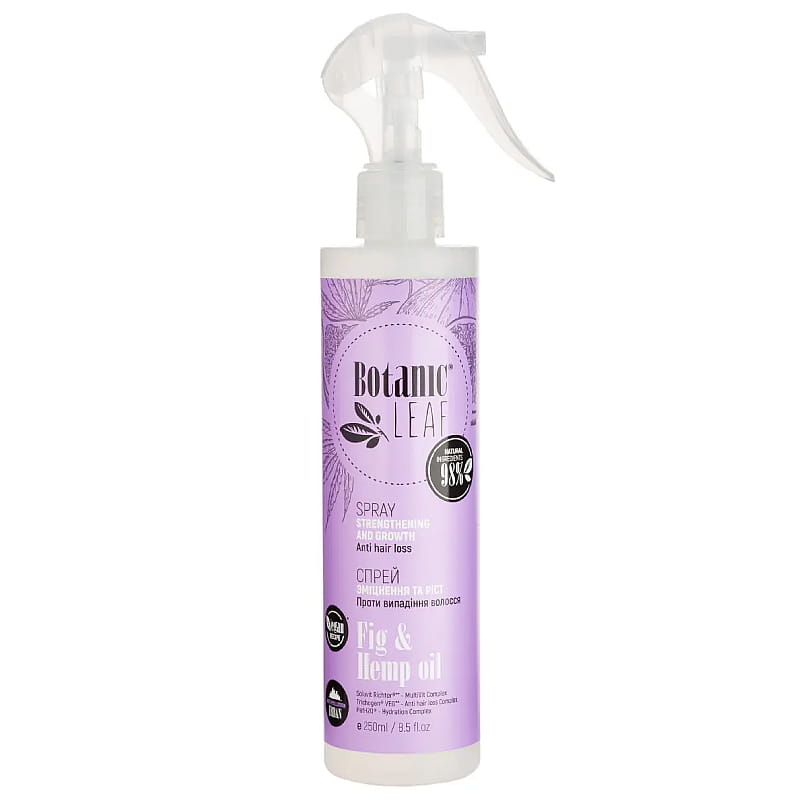 Natuurlijke Haarspray - Tegen haaruitval - met hennep en vijgen olie - Trichogen complex 250 ml