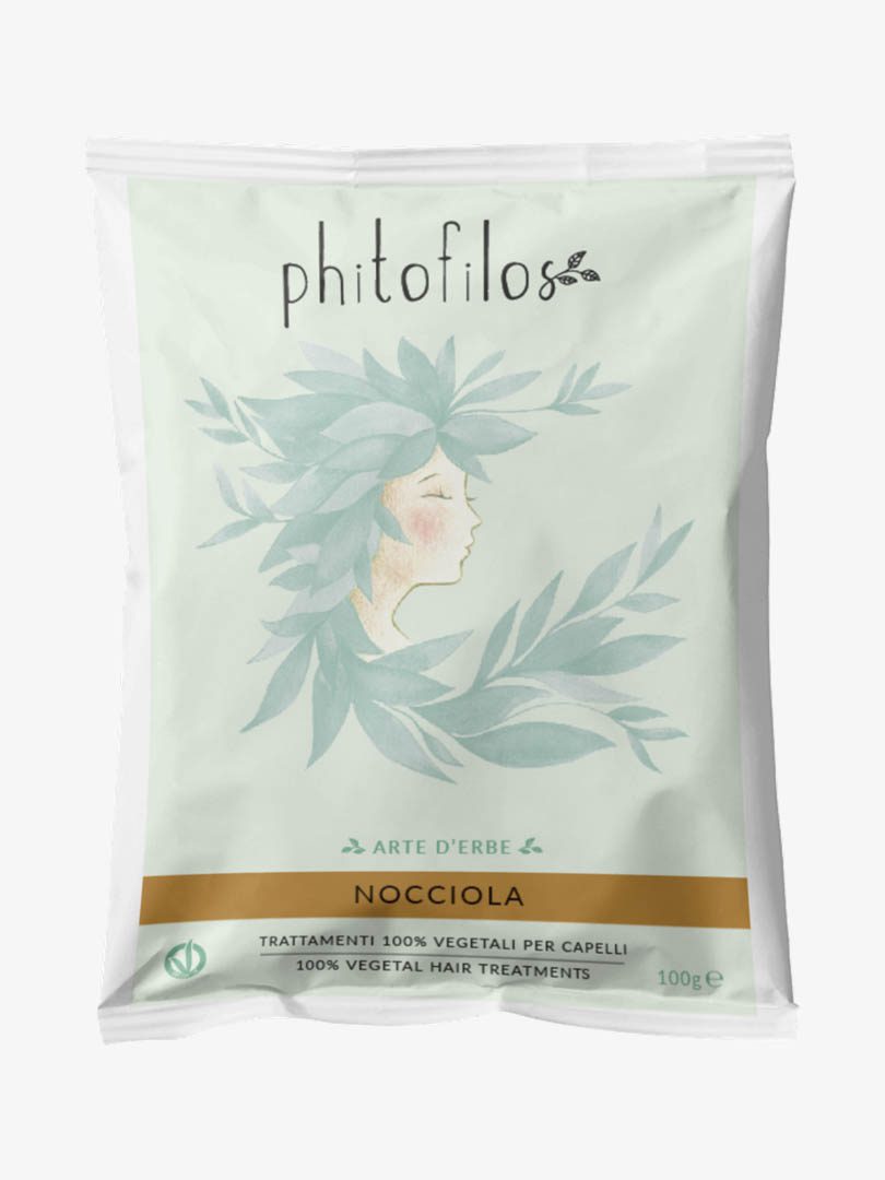 Phitofilos biologische henna poeder kleur HAZELNOOT (Nocciola) , 100g - Afbeelding 4