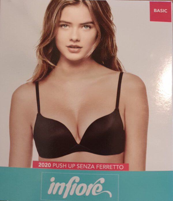 Prachtige push-up zonder beugels, kleur ZWART,  Maat 75A/B