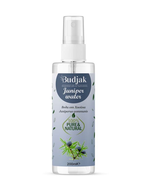 Biologische Jeneverbesbloemenwater (Juniperus communis) – zuivert - vet haar en huid - kalmeert ontstekingen 200ml