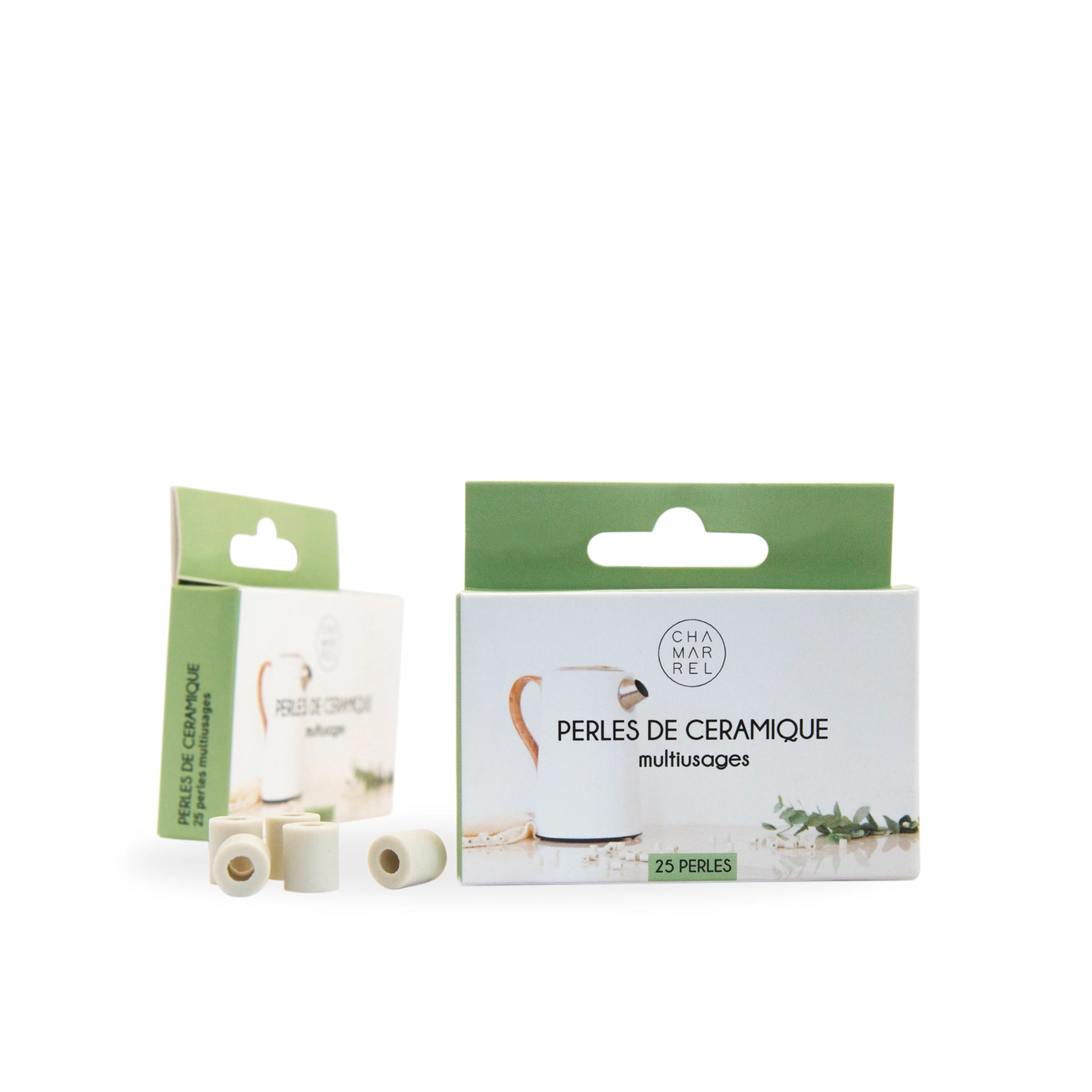 Ecologische multifunctionele keramische kralen - water zuiveren en smaak verbeteren - was zuiveren - filter - 25st Grijs kleur