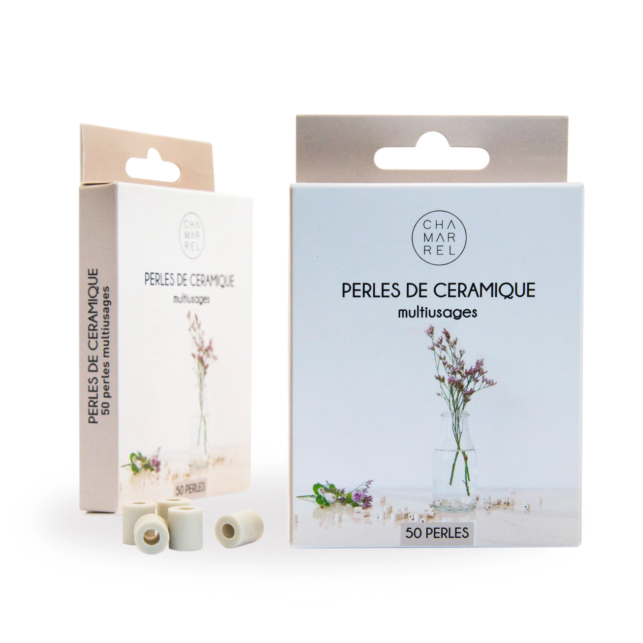 Ecologische multifunctionele keramische kralen - water zuiveren en smaak verbeteren - was zuiveren - filter - 50st Grijs kleur