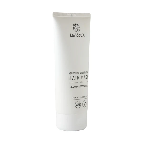 Luxe Natuurlijk haarmasker met Nordic Cotton-extract, jojoba- en kokosolie - droog haar - gevoelige huid 250ml - Afbeelding 4
