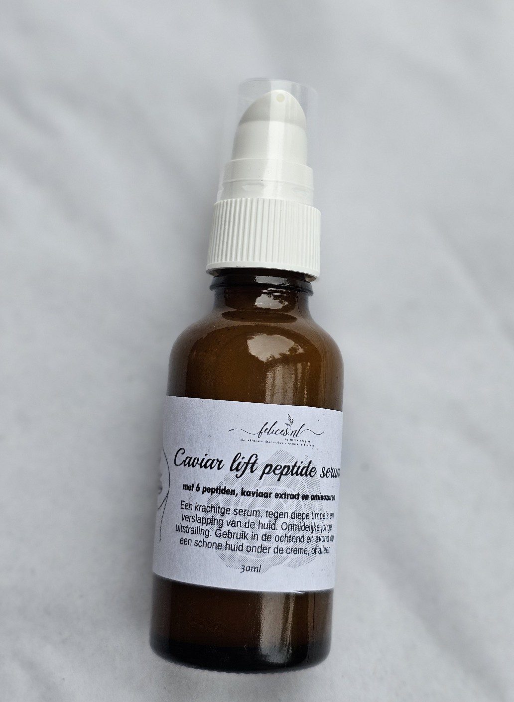 Kaviaar botox hexapeptide gezicht serum - 6 peptiden - kaviaar - aminozuren - verstevigt en lift de huid 50ml