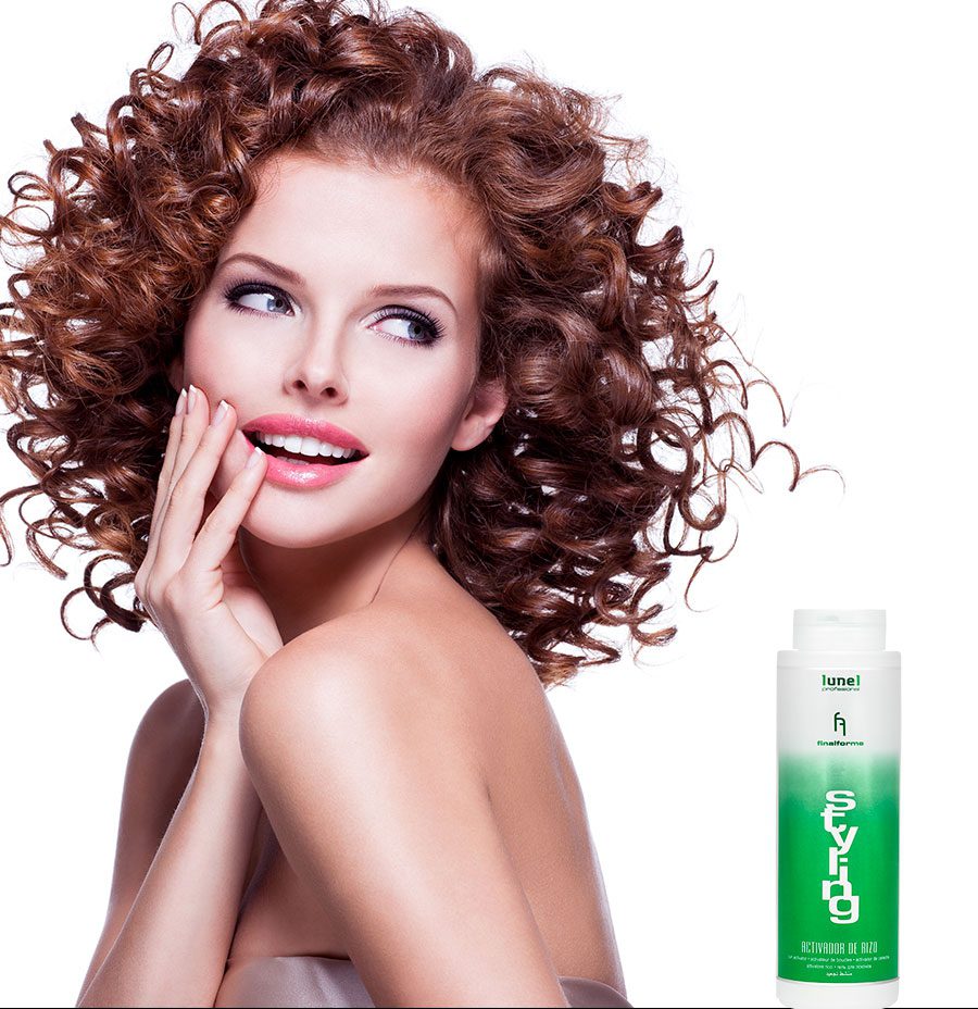 Lunel Professionele krul activering crème, glanzend haar, 300ml