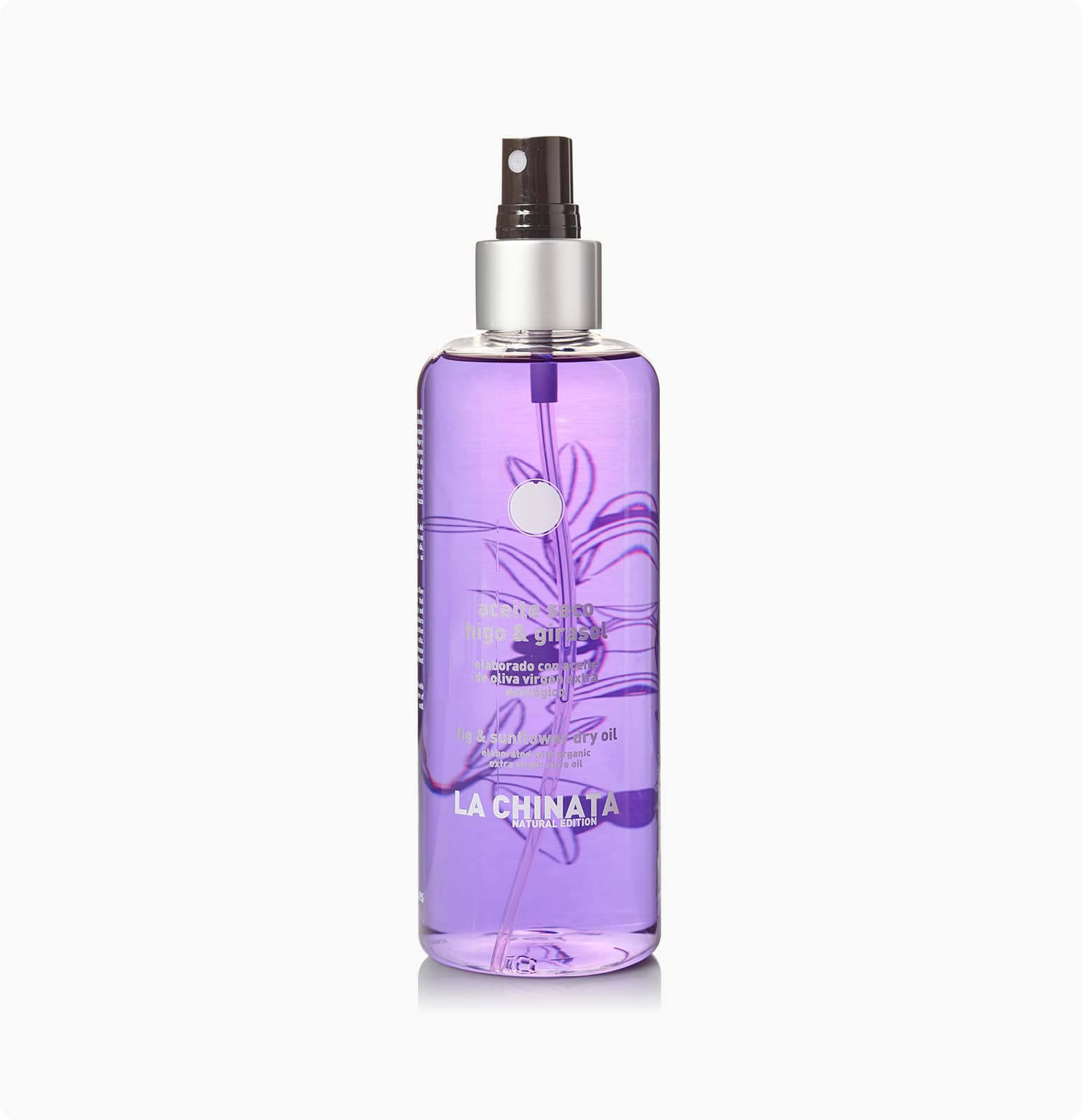 LaChinata Vijgen- en olijfolie droge lichaam olie - verzacht en kalmeert gestreste huid 250ml