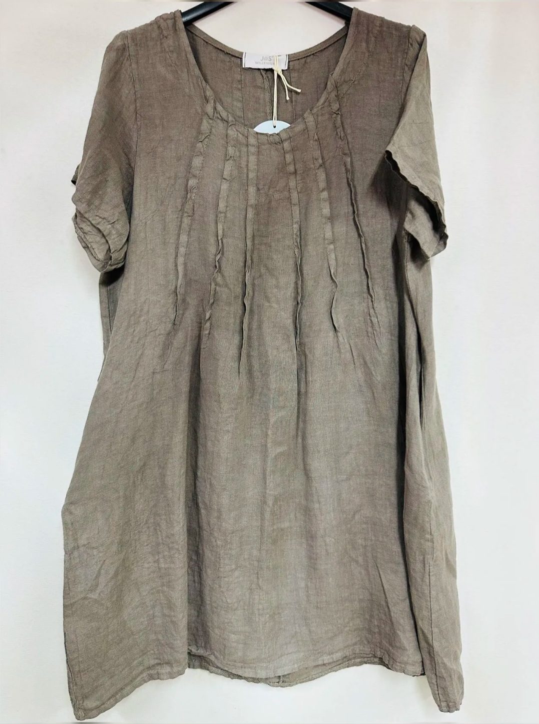 linnen-jurk-taupe