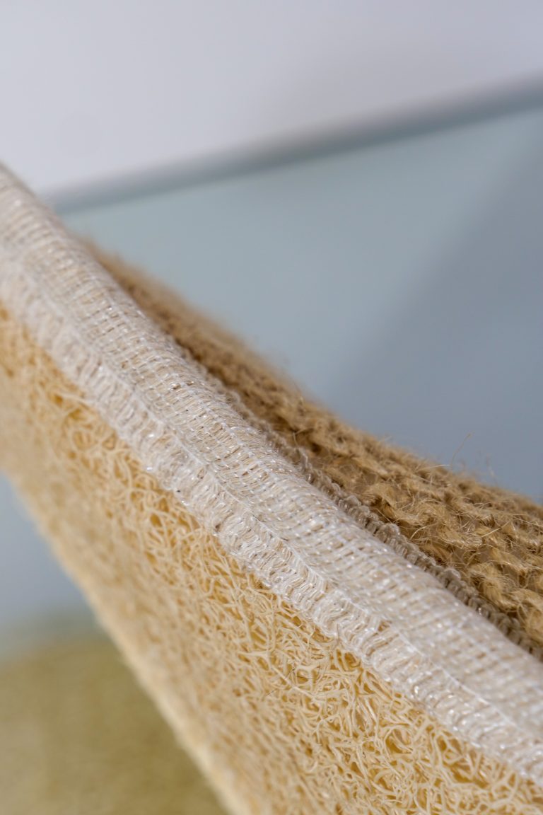 Puur en natuurlijk Loofah-handschoen - douche - hammam - scrub de huid - tweezijdig 1st - Afbeelding 3