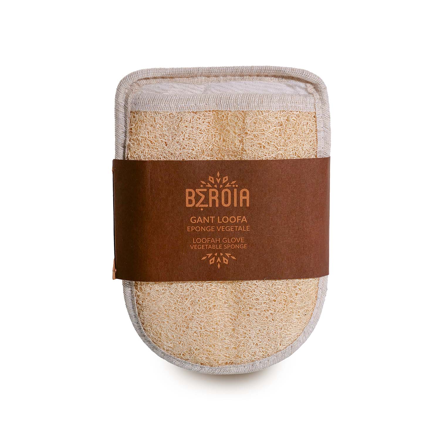 Puur en natuurlijk Loofah-handschoen - douche - hammam - scrub de huid - tweezijdig 1st - Afbeelding 5