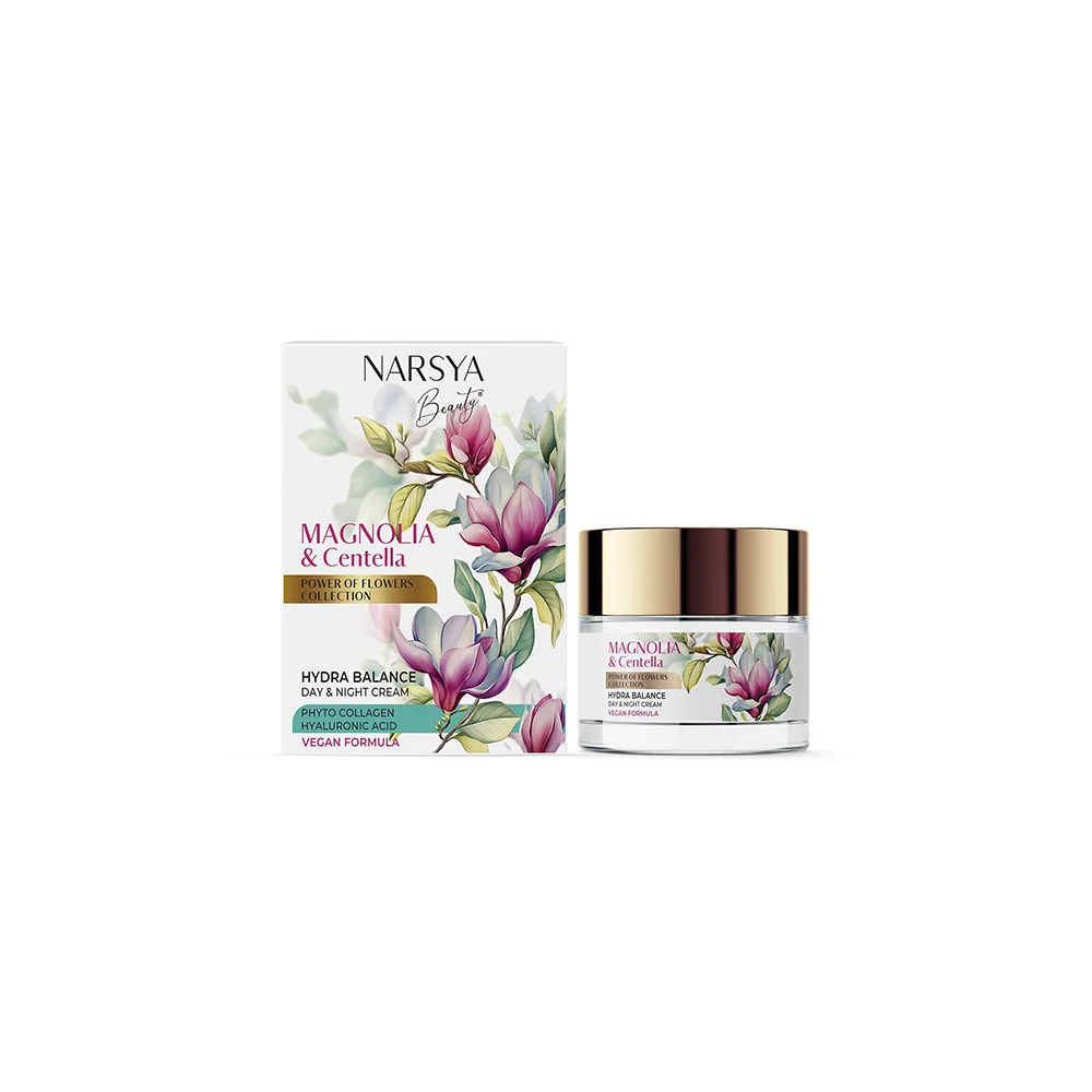 Heerlijke hydraterende en verjongende dag en nacht creme met Magnolia en Fytocollageen 50ml