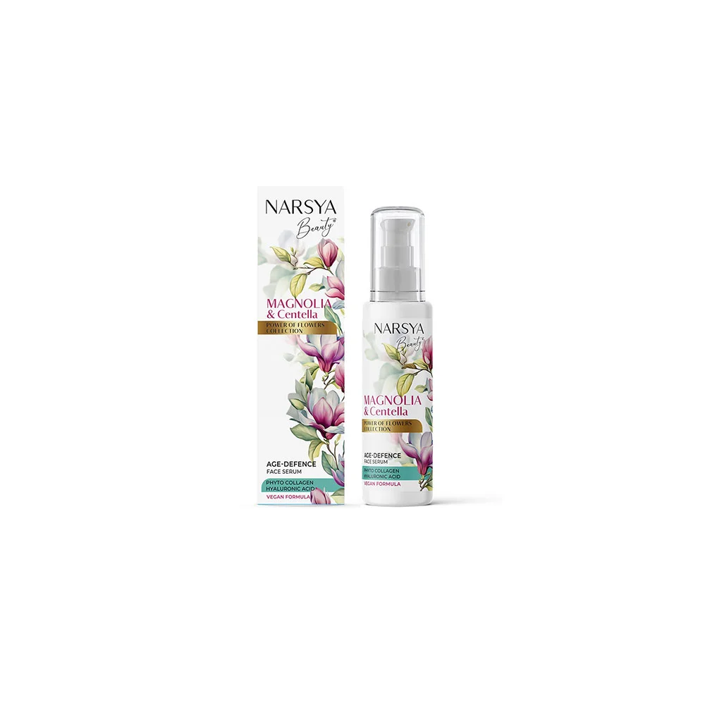 Heerlijke hydraterende en verjongende gezicht serum met Magnolia en Fytocollageen 50ml