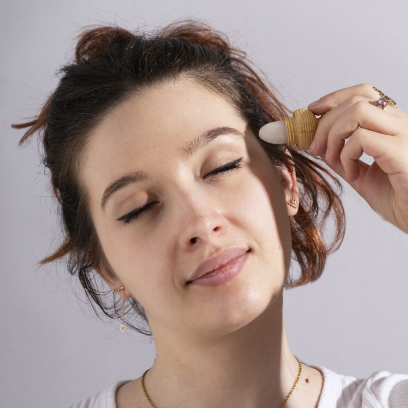 Effectieve Menthol stik tegen migraine - ontspant spieren - tas formaat - eco verpakking 1st - Afbeelding 3