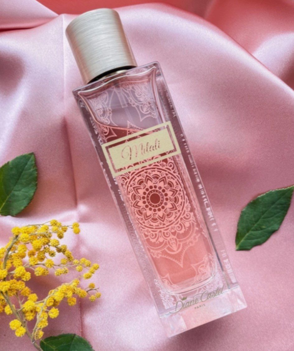 Franse dames Eau De Parfum MITALI - poederachtig parcours - oranjebloesem - muskusromantiek 100ml - Afbeelding 2
