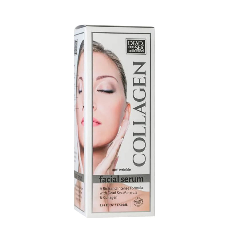 Dode zee mineralen Collageen Gezichtsserum - direct uit Israël - rozen extract - arganolie - vitaminen - verjongt 50ml