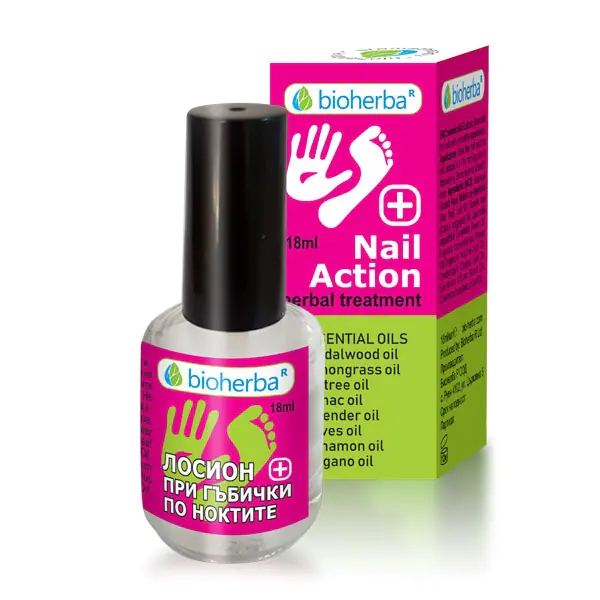 Set van 2 producten tegen schimmel op de nagels van handen en voeten - natuurlijke compositie 2x10ml