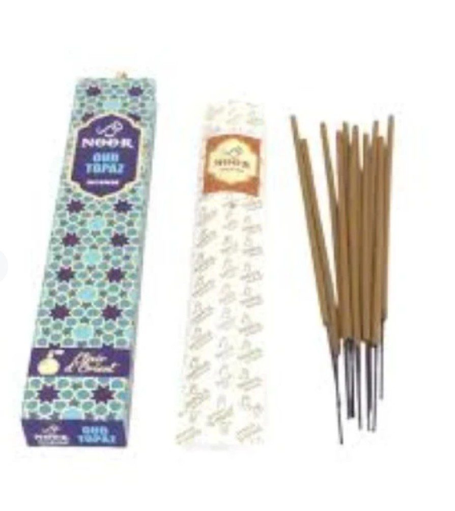 2 stuks Natuurlijke wierook - Oud Wierook - Topaas -  verfijnd en verleidelijk geur 2x15gr
