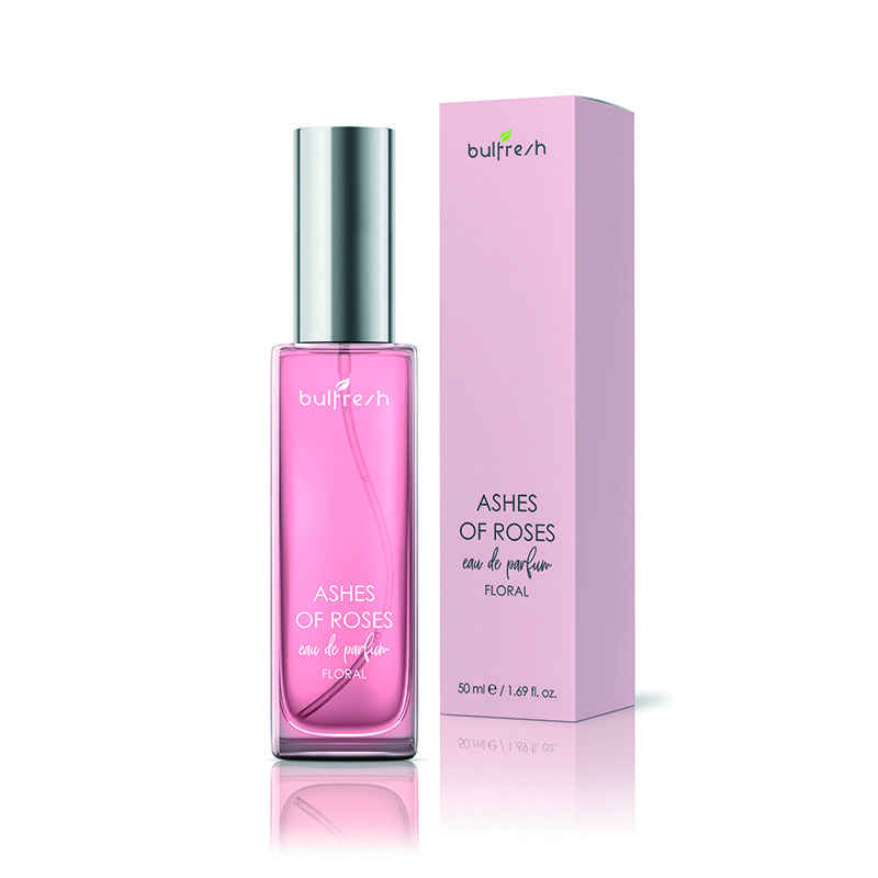 Elegante dames parfum ASHES OF ROSES verrijkt met rozen water en zachte bloemen 50 ml