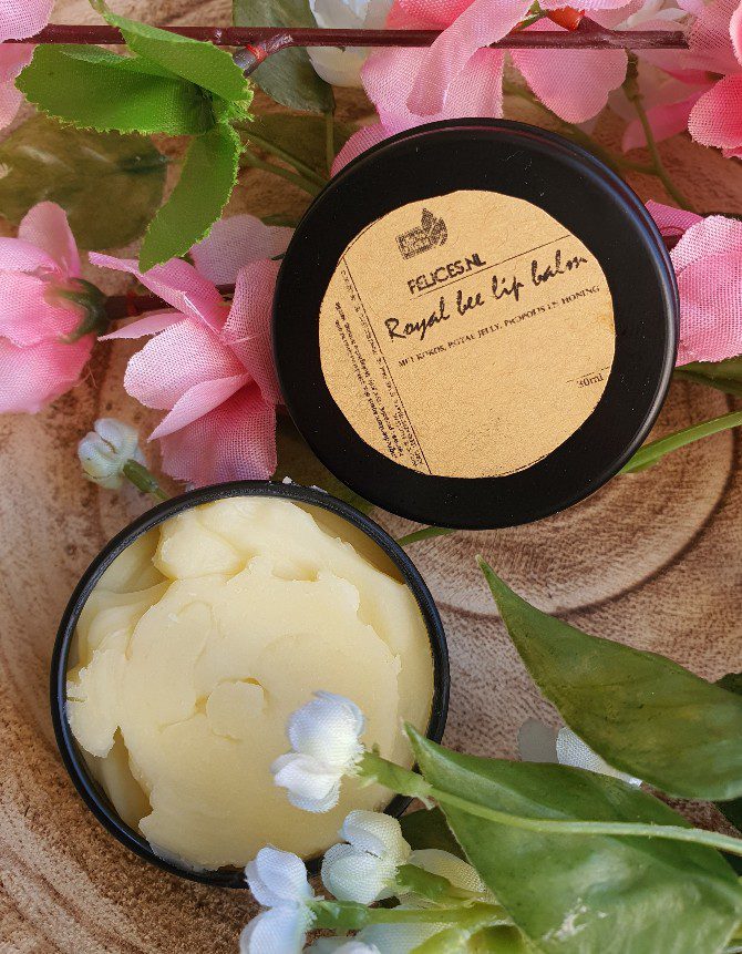 Royal bee lip balm - honing - propolis - royal jelly lippen balsem 30ml