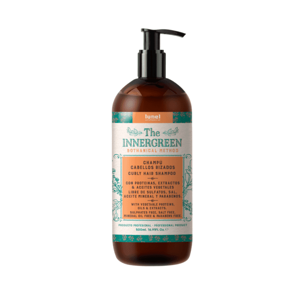 Lunel Biologische shampoo voor gekruld haar, 500ml