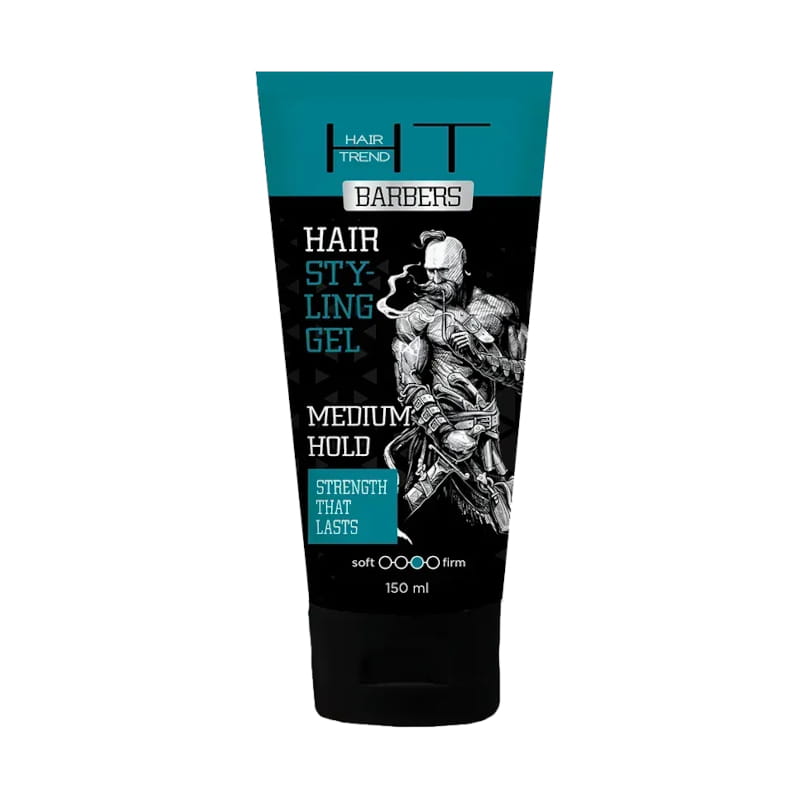 Heren Stylinggel met medium hold - rozemarijn - tea tree - ylang-ylang 150 ml