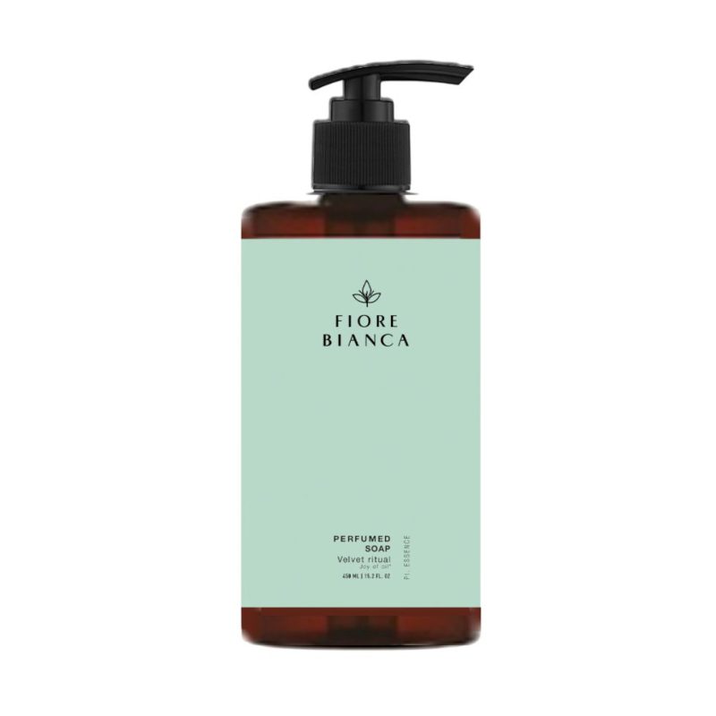Natuurlijke Pastel Essence Velvet Ritual vloeibare zeep - douche gel -  citrus- en bloemnoten 450 ml