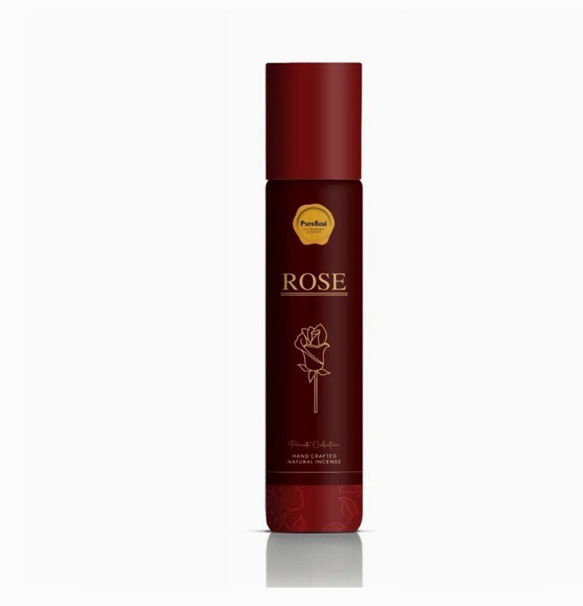 Pure Soul Rose Wierook - Hoge kwaliteit Indiase handgemaakte wierook - romantiek en elegantie 25gr.