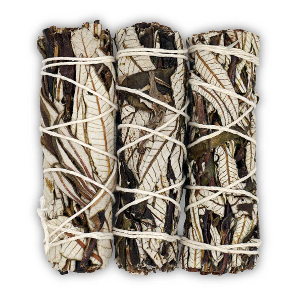 3 stuks Natuurlijke Yerba Santa bundel - smudge - wierook - handgemaakt in Frankrijk - reinigend en emotioneel 3x11cm