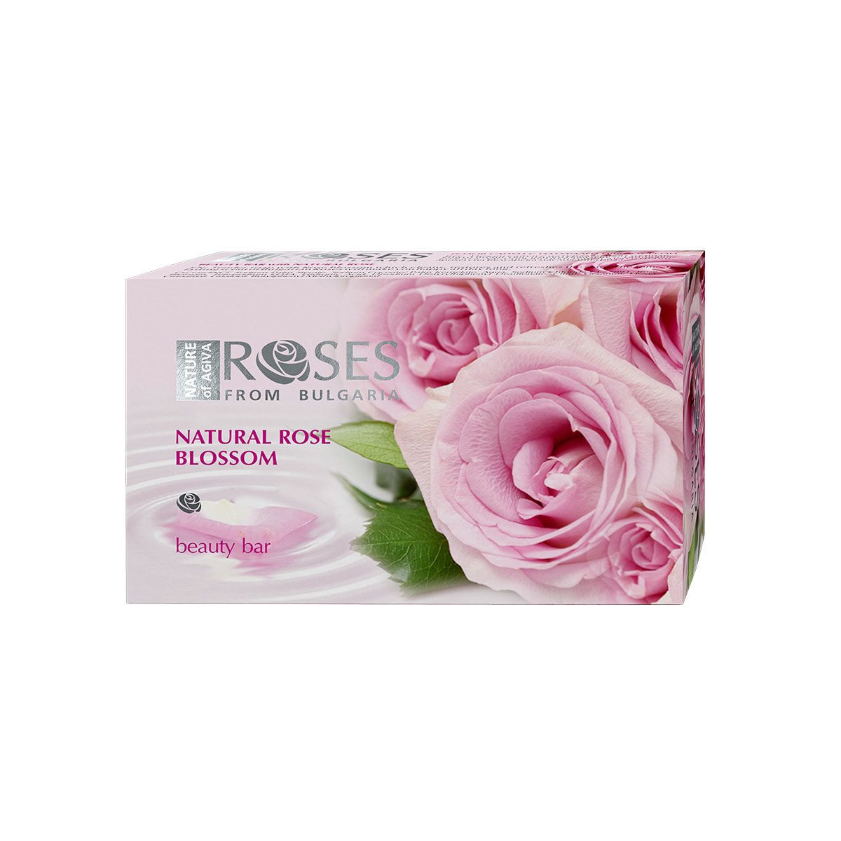 TWEE STUKS NATUURLIJKE ROZENOLIE ZEEP UIT BULGARIJE, 2X75G
